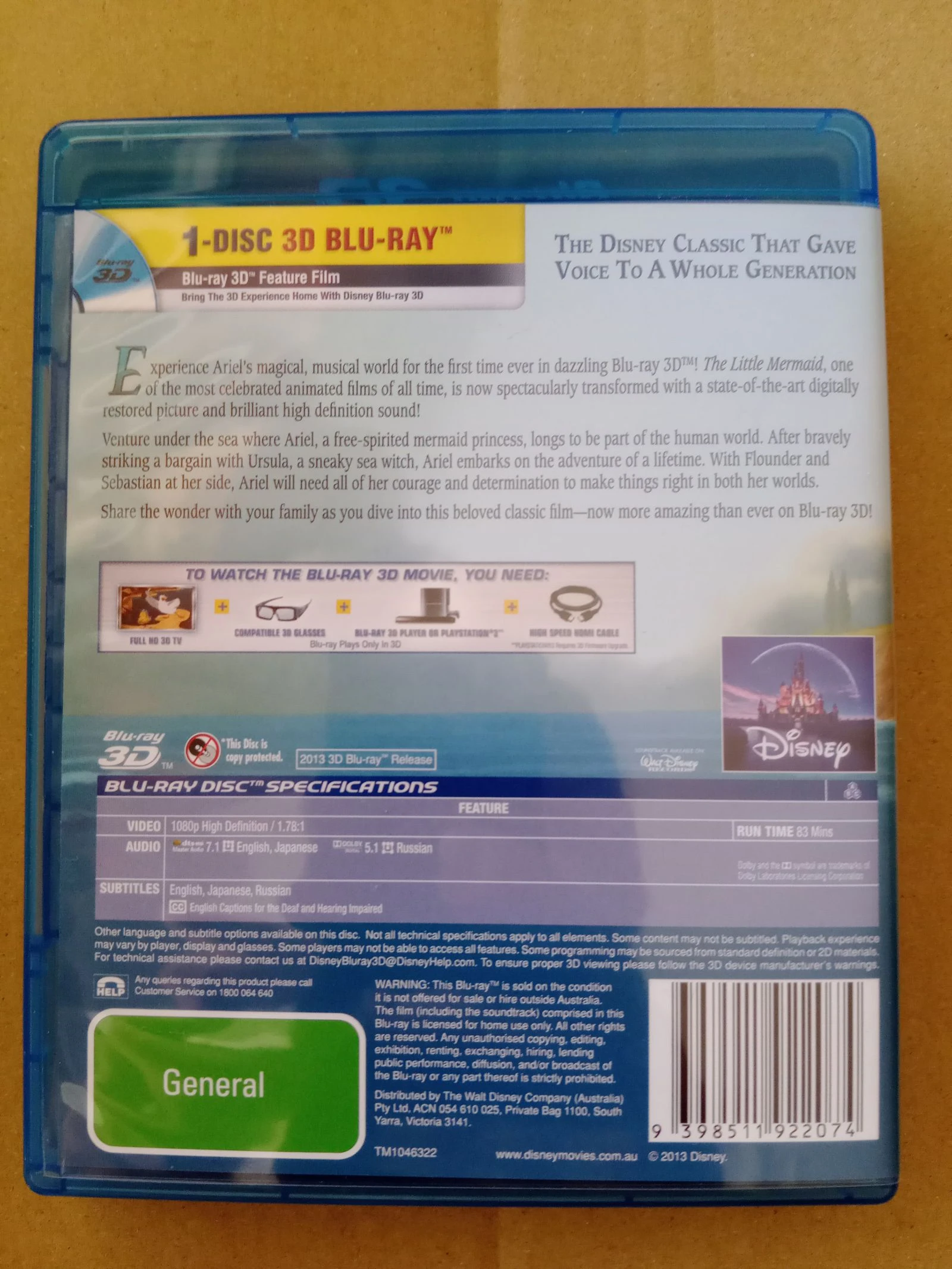 De Kleine Zeemeermin - blu-ray Disney – photo 5